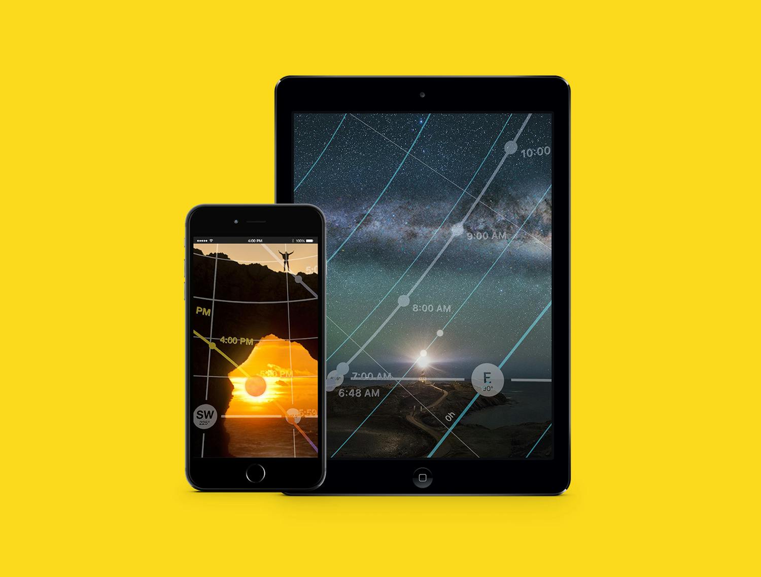 mockup augmented reality Photopills förstärkt verklighet